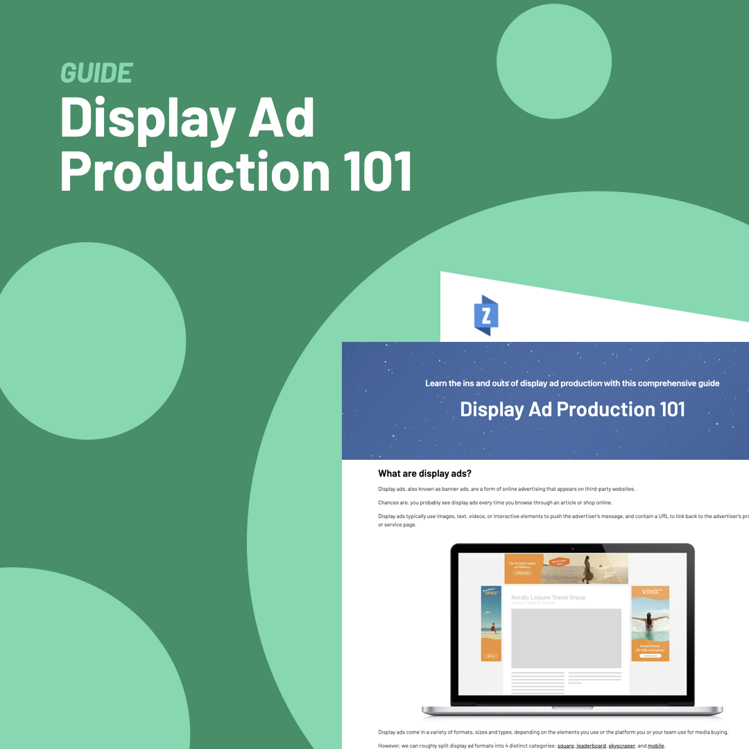 Display Ad Production Cover